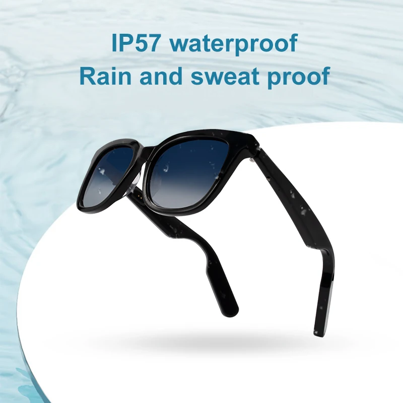 Фабричные OEM высококачественные очки Bluetooth UV400 поляризованные солнцезащитные для