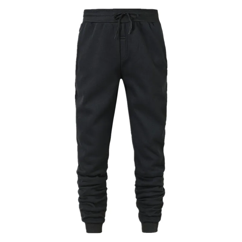 

Men's brand jogging casual fitness pants sweatpants bottoms Sweatshirt tight black gym jogging pants