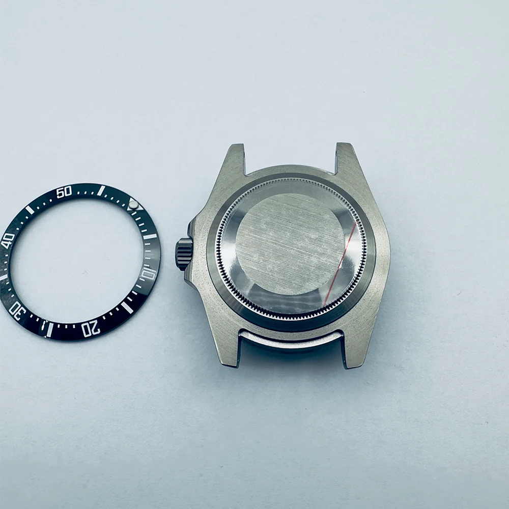 Запасные части для часов 40 52 мм титановые часы черный керамический ободок