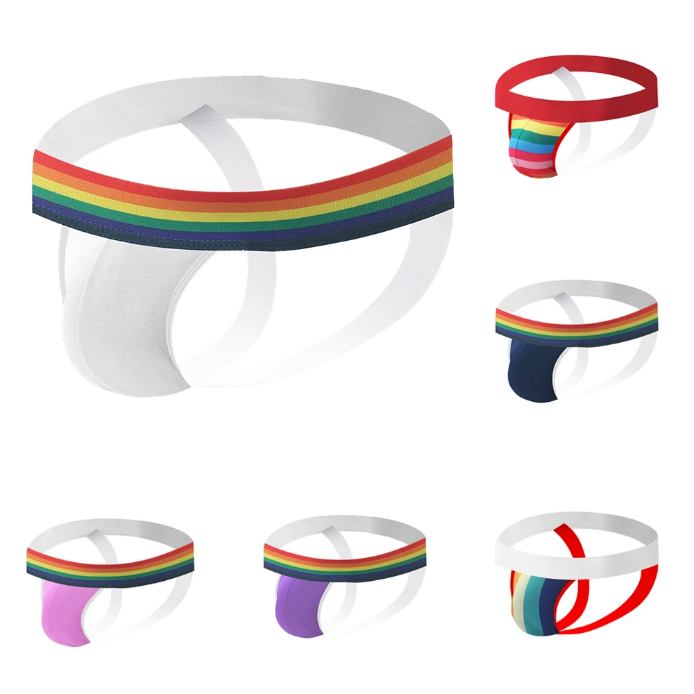 Трусы нижнее белье повседневные трусики для геев бандаж винтажные дышащие