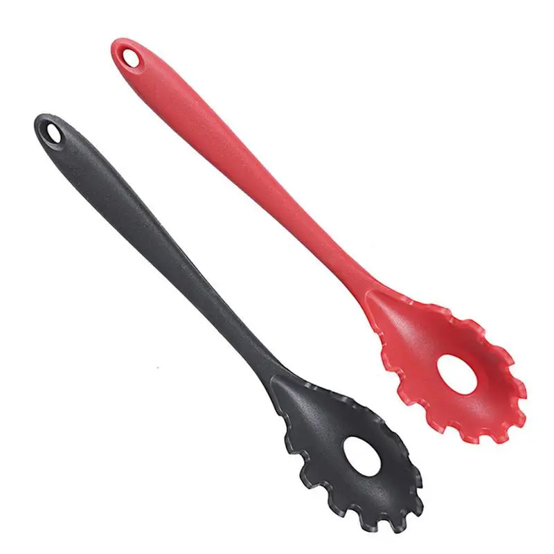 

Pasta Spoon Durable Kitchen Pasta Scoop Food Grade Spaghetti Spoon With Ergonomic Handle For Noodles Pasta Kitchen Tools Gadgets