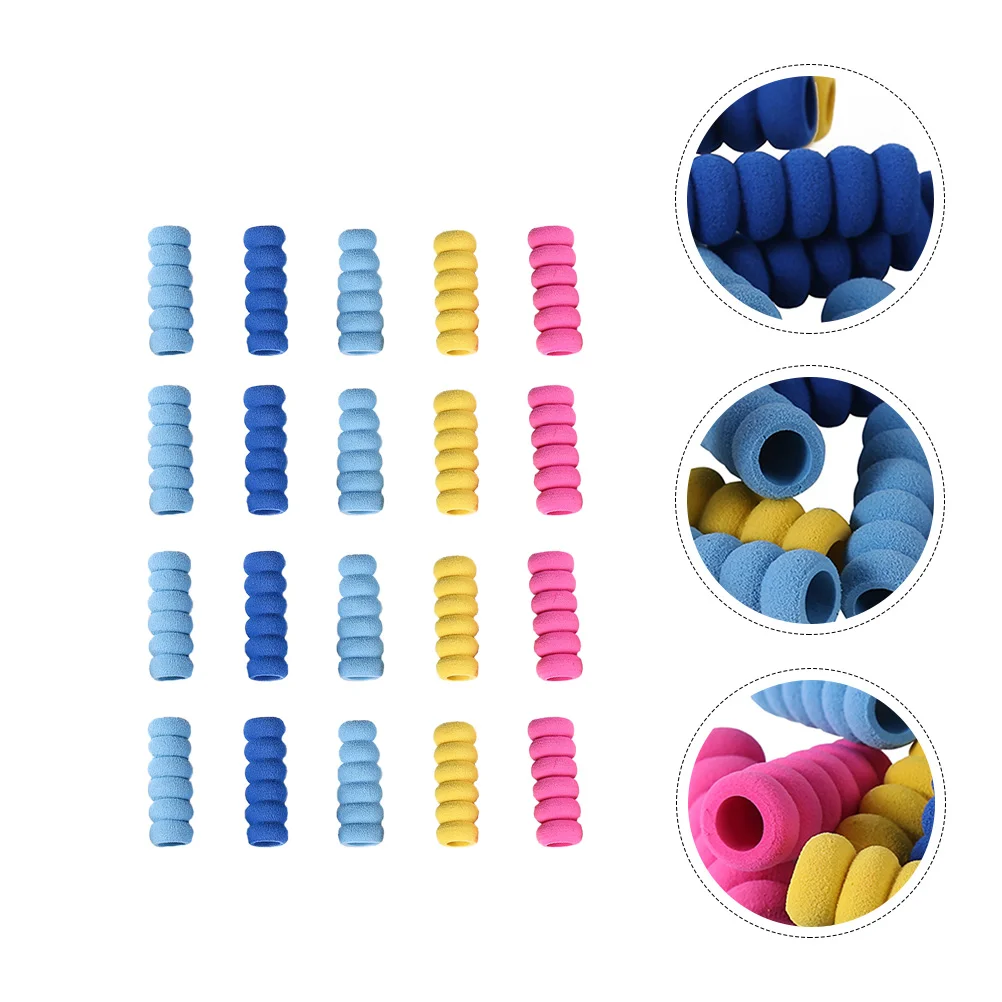 

Pen Cushion Drill Grip Handwriting Painting Casekidsdiamondcomfort Grippersanti Hold Aid Sleevegrasp Accessory Point Holder