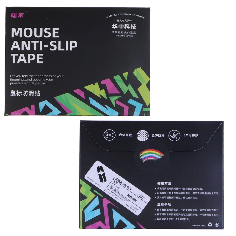 

Mouse Skin Mice Grip Tape for G102/G304 Mouse Side Stickers Set