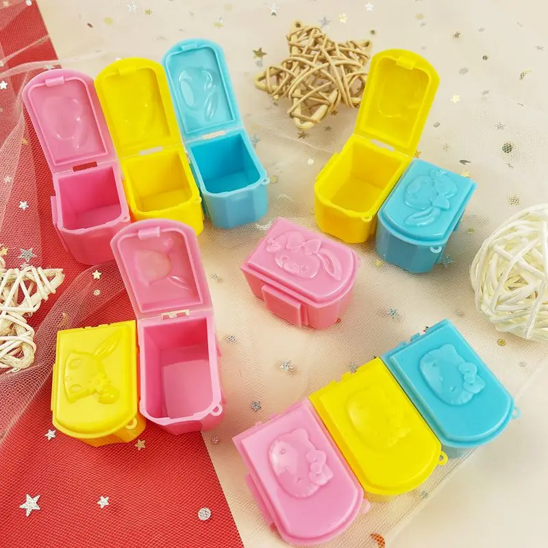 

Kawaii Sanrios Anime My Melody Pill Case Jewelry Box Earring Box Tablet Holder Storage Organizer Container Case Pill Box Gift