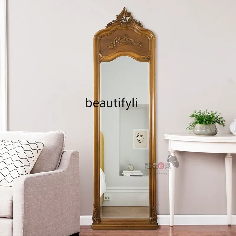 Китайская резная зеркальная настенная подвеска