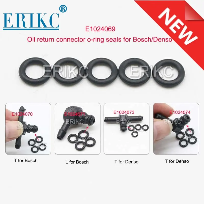 

10 шт./пакет, форсунка Common Rail, обратная масляная труба обратного потока, резиновое уплотнительное кольцо для инжектора серии 110