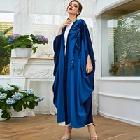 open abayas for women party gown dubai turkey muslim dress cardigan long sleeve caftan marocain kimono islamic clothing