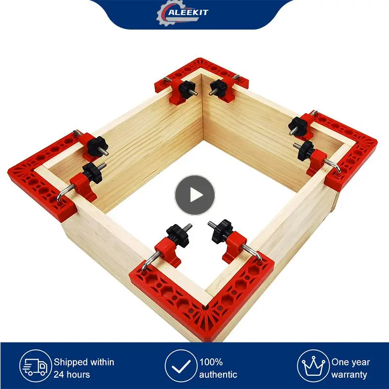 

2//Set Clip Picture Frame Corner Clamp 90 Degree Right Angle Clip Clamps Corner Holders Multifunction Woodworking Hand Tools