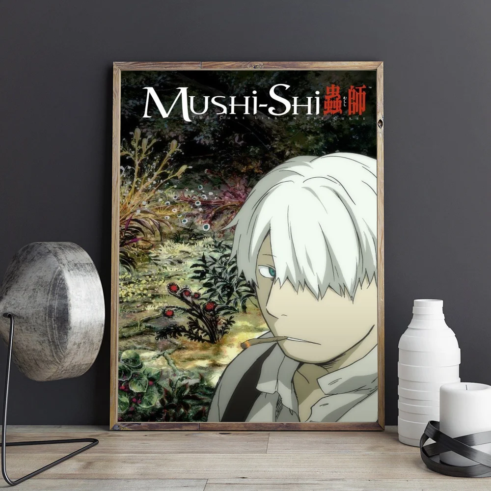 Mushishi Anime Posters Sticky HD Quality Wall Art Retro For Home Kawaii Room Decor