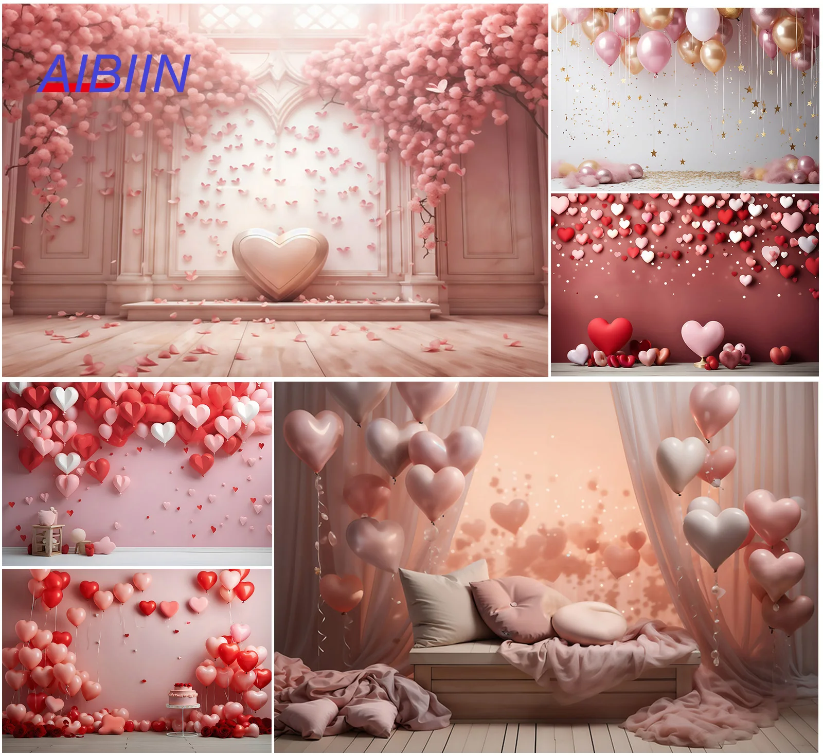 День Святого Валентина Фотография Фон Красный Розовый Любовь Сердце