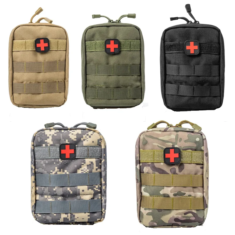 

Тактические наборы первой помощи Molle, медицинская сумка, Сумка для кемпинга на открытом воздухе, альпинизма, многофункциональная поясная сумка с карманом, армейская военная сумка для повседневного использования