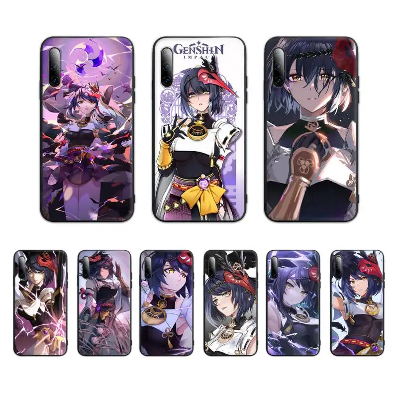 

Genshin Impact Kujo Sara Phone Case For Redmi Note 11 10 9 8 6 Pro 10T 9S 8T 7 5A 5 4 Silicone Funda Cover Coque