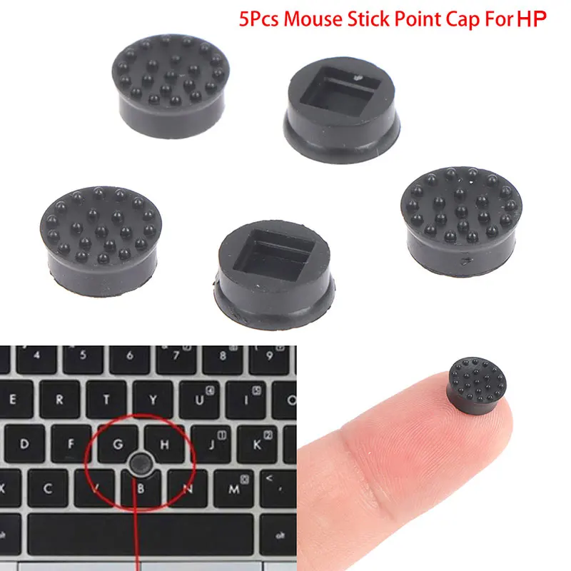 

5Pcs 8mm Laptop Keyboard Trackpoint Pointer Mouse Stick Point Caps For HP Laptop