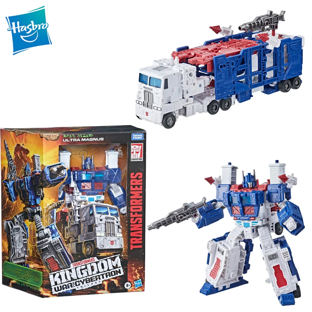 

[In Stock] Hasbro Transformers Generations War for Cybertron: Kingdom Leader WFC-K20 Ultra Magnus Action Figure Model Toys F0700