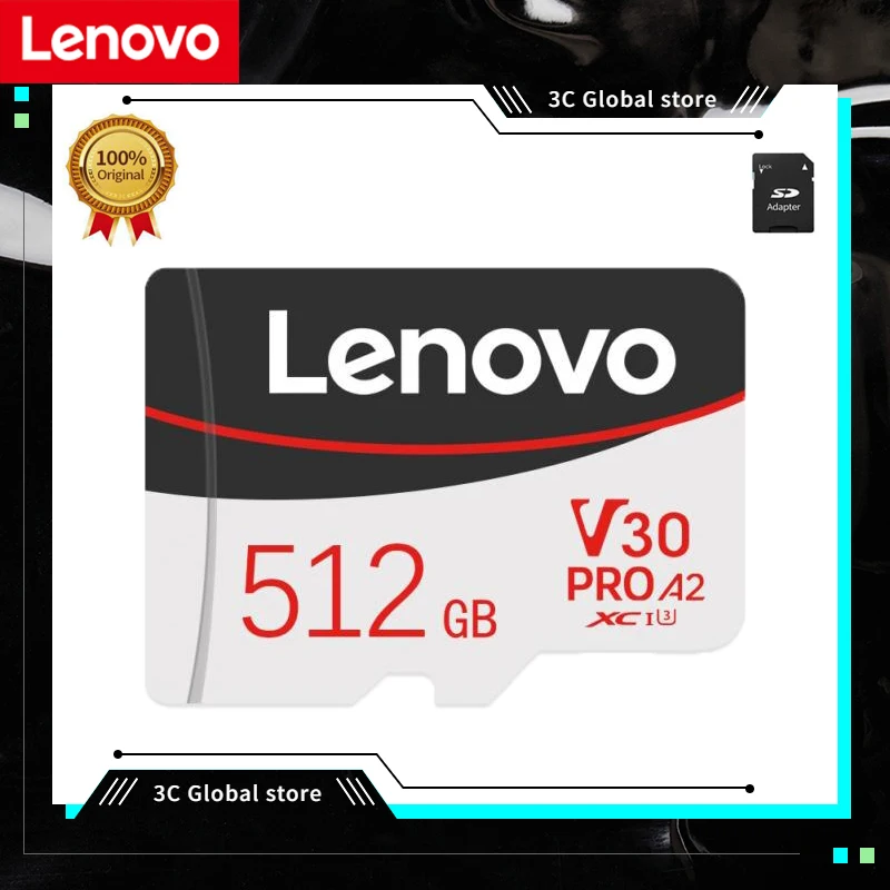 Lenovo флэш-накопитель, 1 ТБ, 64 ГБ, 128 ГБ, 256 ГБ, 512 ГБ