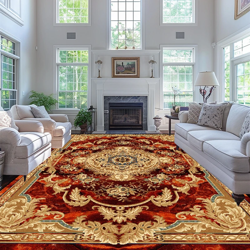 Роскошные ковры в европейском стиле для гостиной традиционная спальня