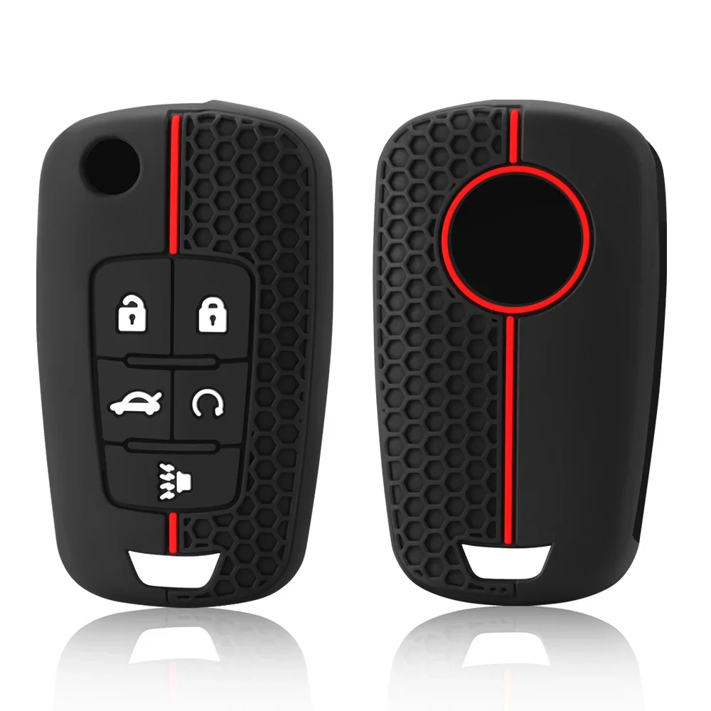 Силиконовые чехлы для ключей Chevrolet Cruze Impala Camaro Garna Equinox Volt защитный чехол в