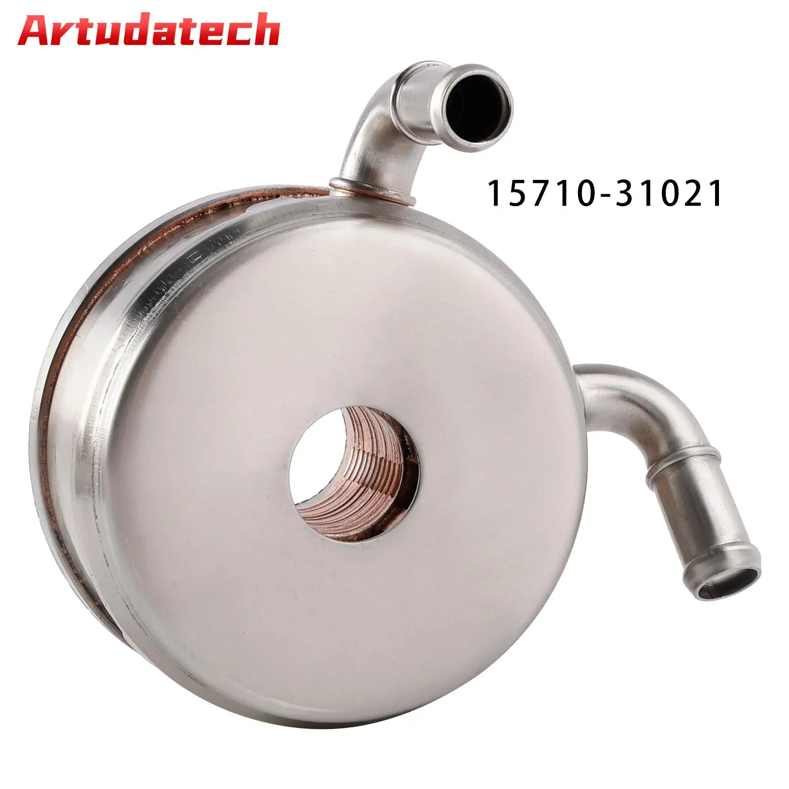 Фото Масляный радиатор Artudatech 15710-31021 для TOYOTA LEXUS 3,5 л Highlander Sienna RX350, автомобильные аксессуары для двигателя №1