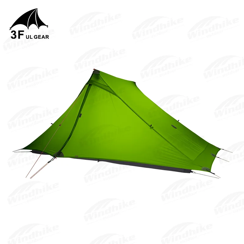 Палатка LanShan2 Pro 3F UL GEAR двухслойная силиконовая Ультралегкая двухместная для