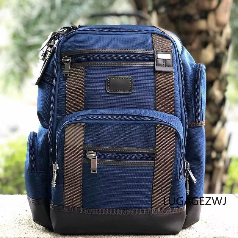 Famous Brand Ballistic Nylon Men's Business Leisure Backpack 15.6 Inch Computer Bag