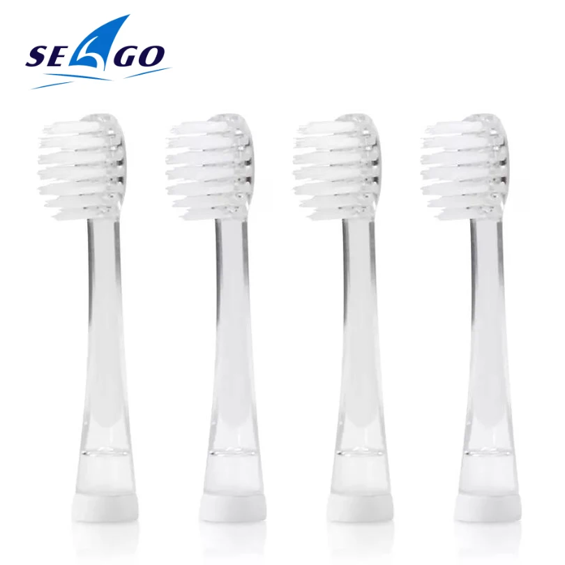 SEAGO 8pcs/lot Replacement Brush Heads for SG977/SG513/EK7 Electric Toothbrush Nozzles Replaceable Brush Attachments SG831/SG832