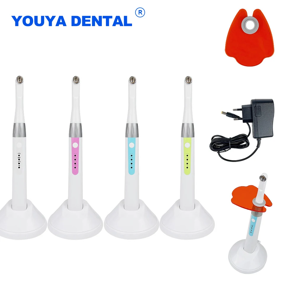 1 Second Wireless Led Curing Light Dental Cure Lamp Resin Composite Cordless Blue Light Curing Machine Dentistry Equipment Ortho
