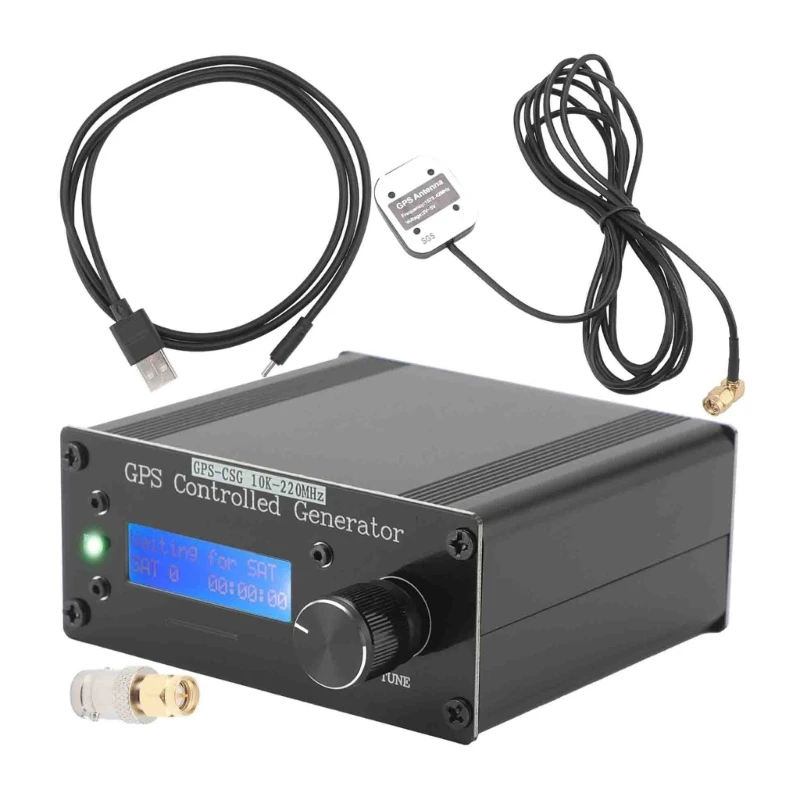 Генератор с управлением VFO 10 кГц-220 МГц источник опорного сигнала черные