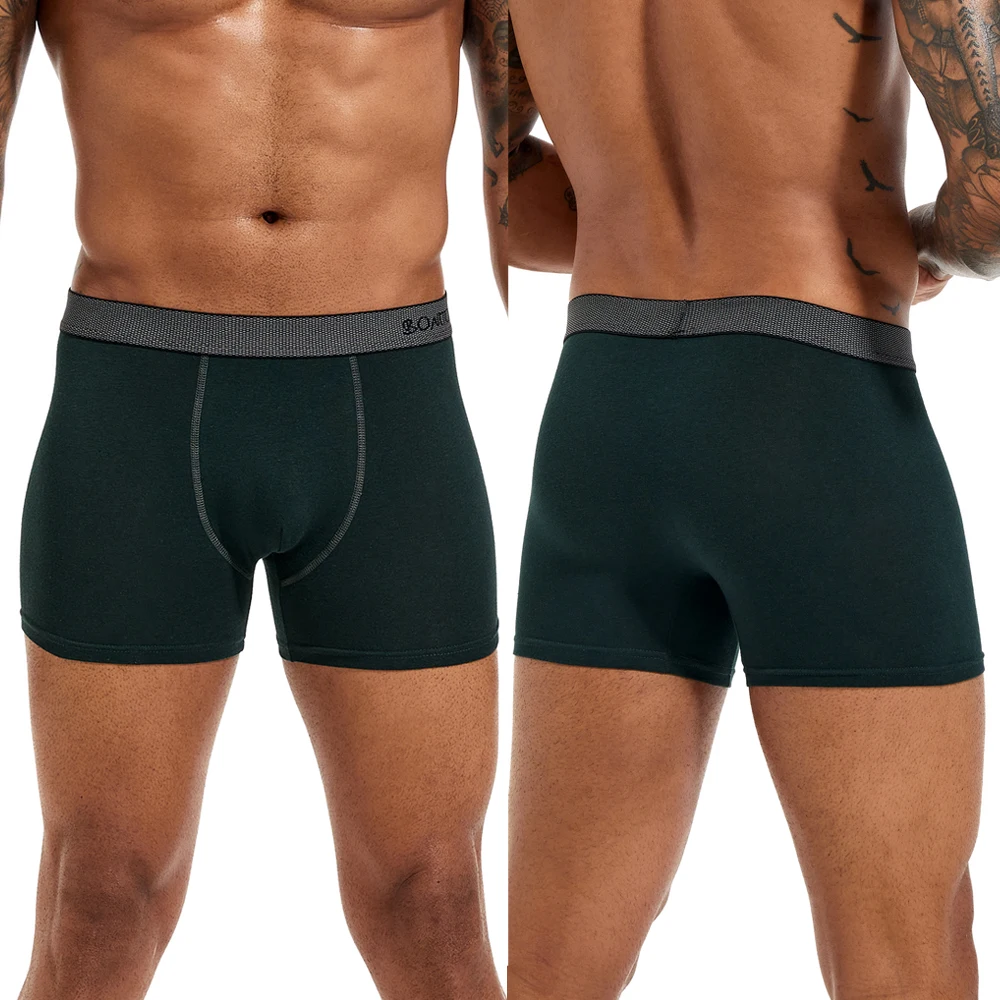 4Pcs Men's Underpants Slip Cotton Boxers Panties Pack Man Undrewear Boxer Shorts Mens Sale ًsexy Homme Underwear