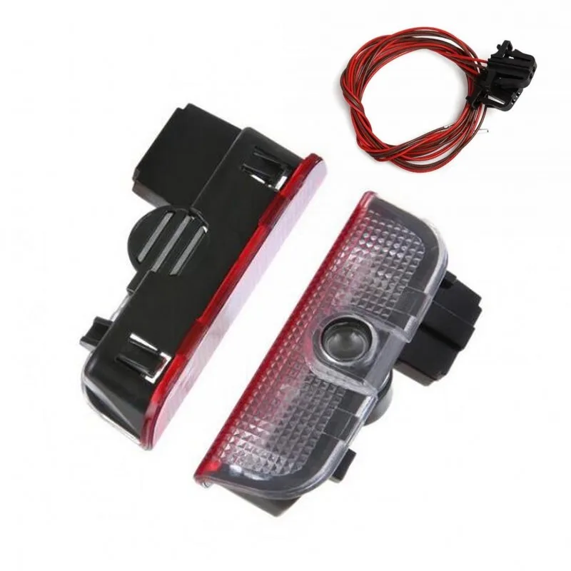 

2pcs For VW Golf 5 6 7 GTI Sagitar 7N Touran CC Passat B6 B7 B8 Magotan Sagitar Tiguan Rline Projector LED Lights Car Door Lamp