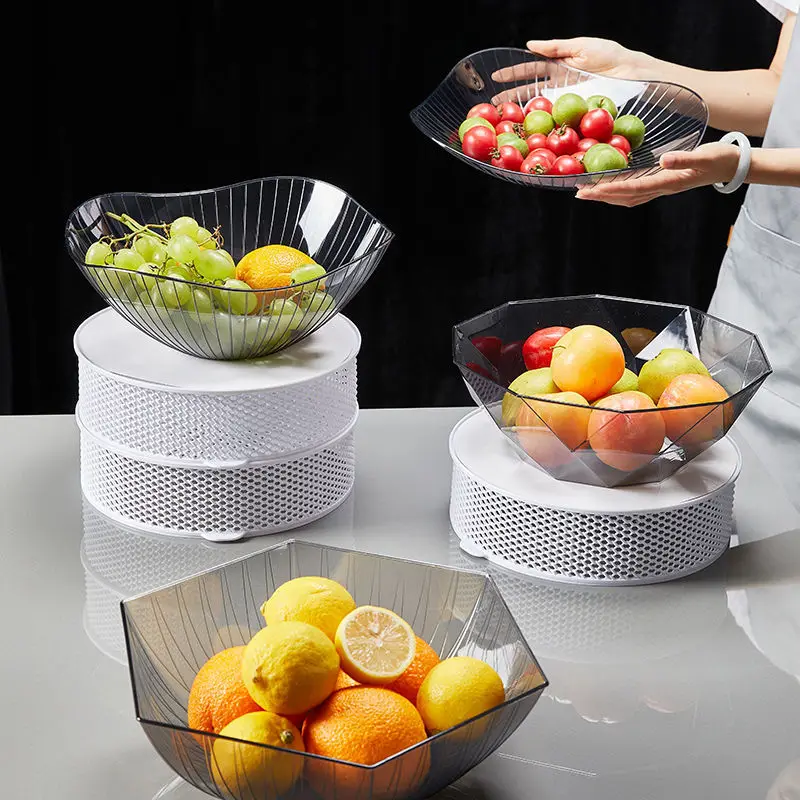 

Кухонные корзины Obelix, контейнер, чаша, Геометрическая тарелка в скандинавском стиле для фруктов, держатель для хранения овощей, настольный поднос для закусок, миски для хранения