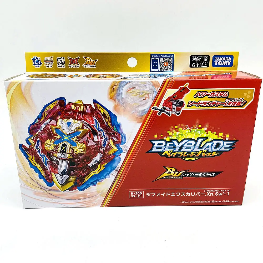 

Takara Tomy Beyblade Burst B-200 BU Starter Xiphoid Xcalibur.Xn.Sw' -1