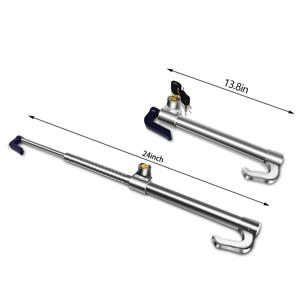 Универсальный Автомобильный Замок на рулевое колесо Противоугонный Педальный