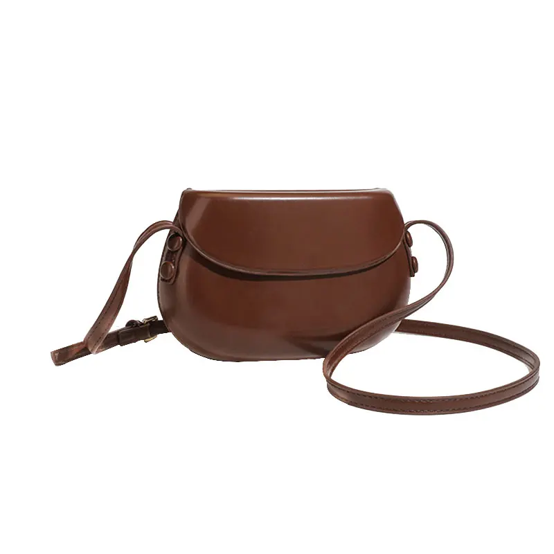 

Casual Shoulder Bags With Saddle Tote Bag Korean Fashion Ladies Handbags Free Shipping Pu Crossbody Purse For Women Luxury Brand