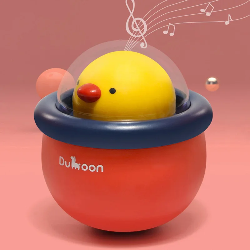 

Beeping little chicken does not fall down music bells baby educational early childhood baby rattles toys great gifts for kids