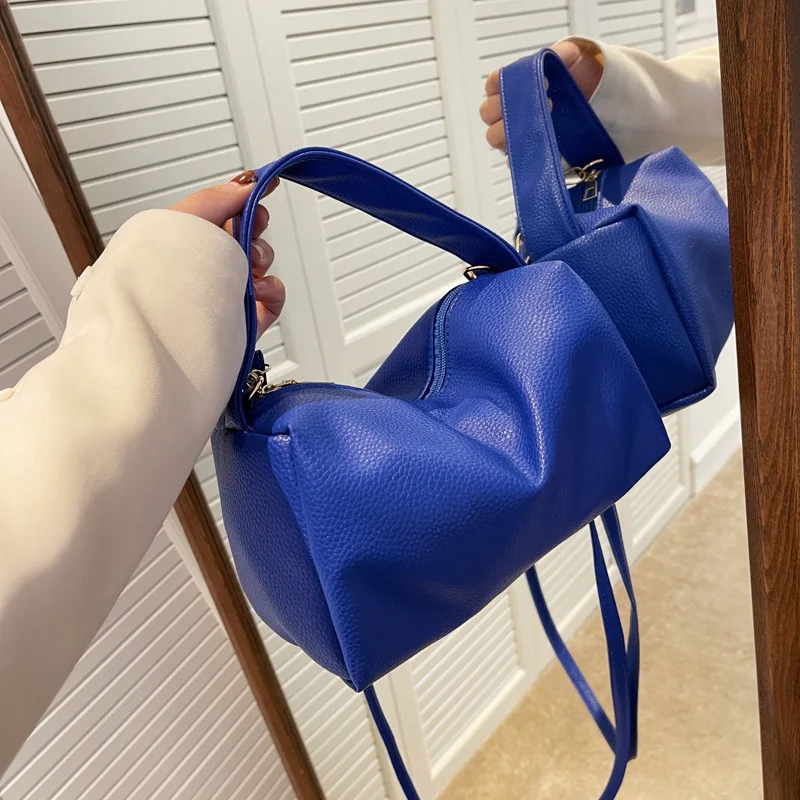 

Branded Tote Bag Small Solid Soft Leather Crossbody Bag for Women 2022 Women Shoulder Bag Lady Luxury Handbags and Purses