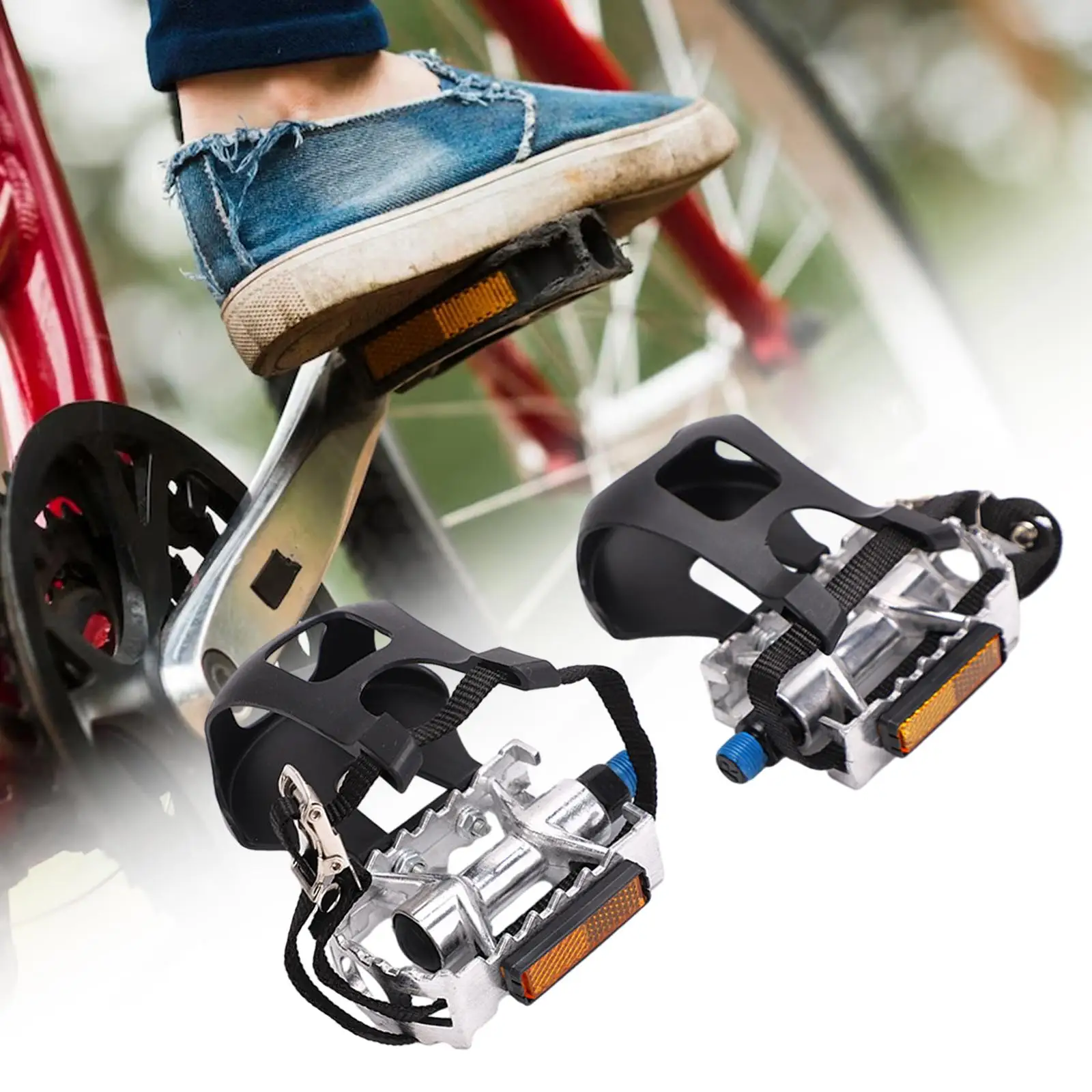 Педали для велотренажера 2x стационарного фитнес-велосипеда