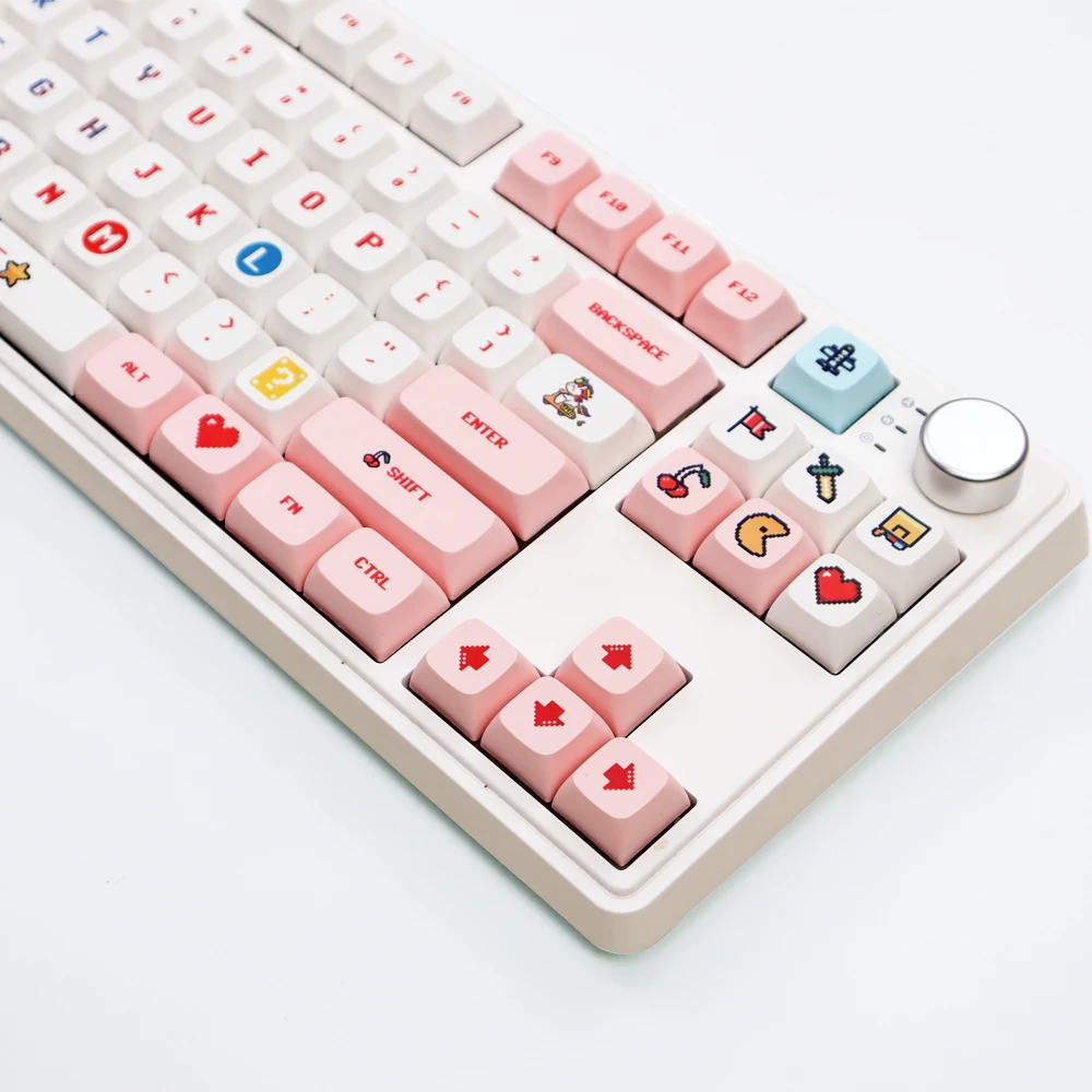 125 клавиши пикселей войн тема PBT клавиши для игр механическая клавиатура MX Переключатель XDA профиль окрашивание сублимационные клавиши английский корейский