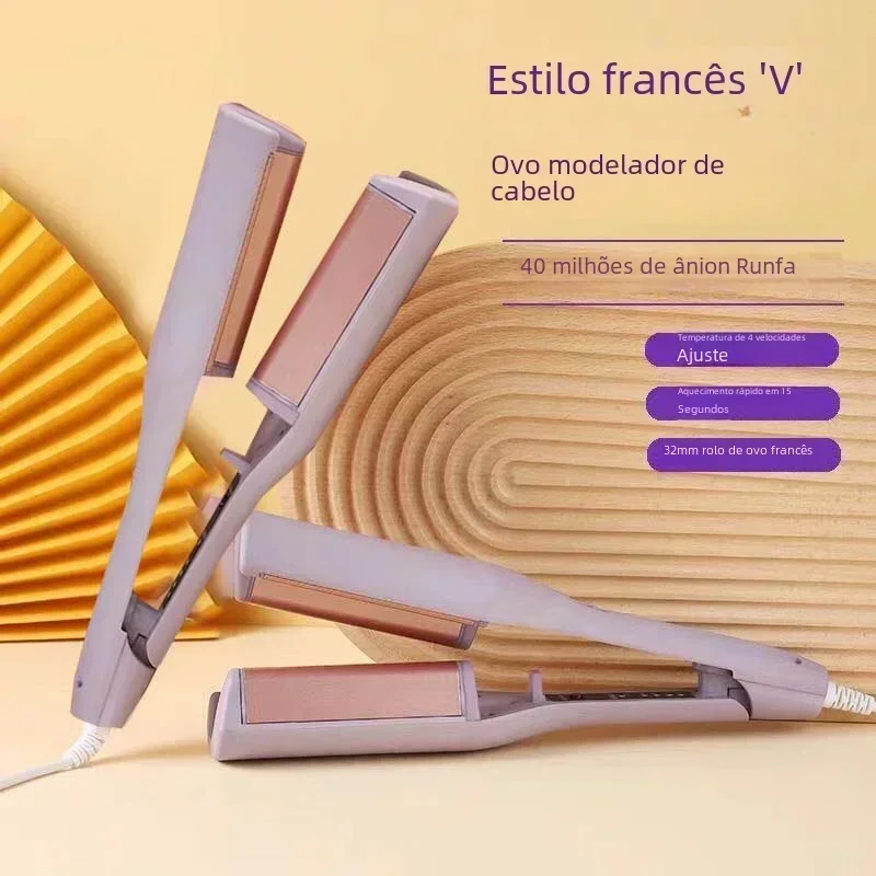 Щипцы для завивки волос 32 мм щипцы с глубокими волнами 4 регулируемые температуры