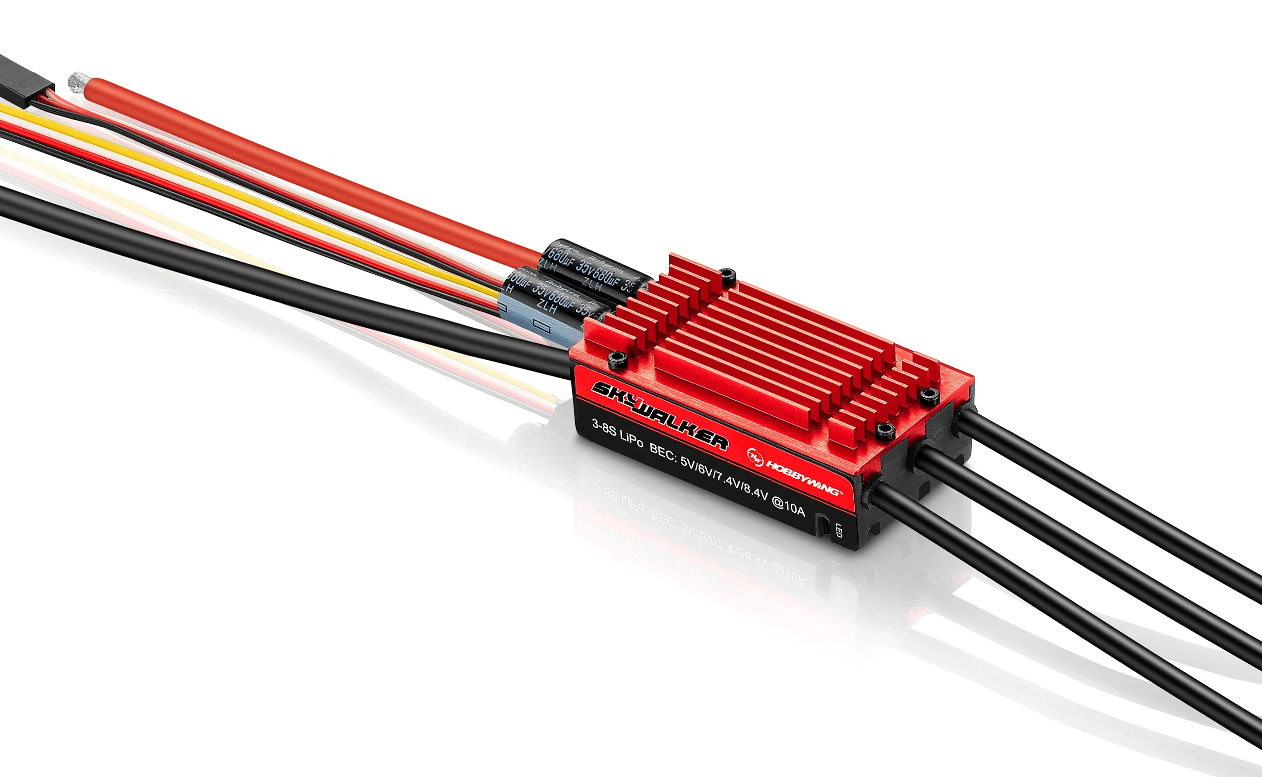 Hobbywing Skywalker 120A V2 ESC HV для радиоуправляемых самолетов
