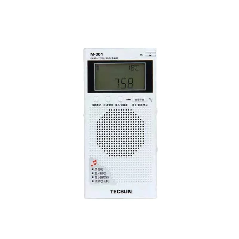 

Новинка, портативный мини-музыкальный плеер, динамик FM 64-108 МГц, записывающее аудио радио со стереогарнитурой