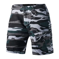 2022 summer camouflage tactical cargo shorts men jogger military mens short trousers casual loose camo mens knee length pants