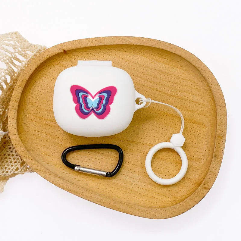 Силиконовый чехол для наушников с рисунком