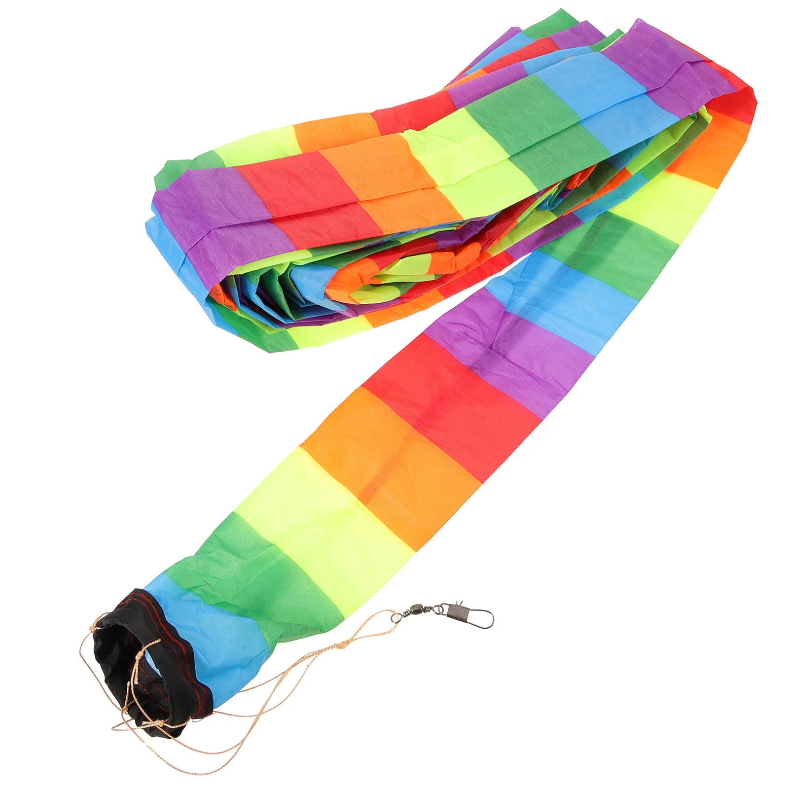 

Outdoor Decoration Kite Tails Streamers Colorful Games Teens Accessories Ornament Fiber Cloth Connector Child