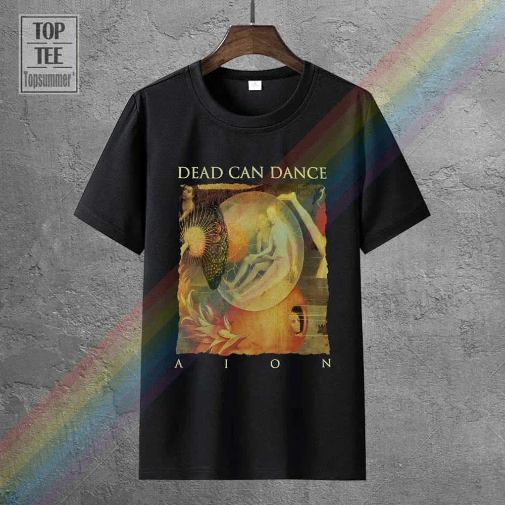 Черная футболка Dead Can Dance 100% мягкий хлопок