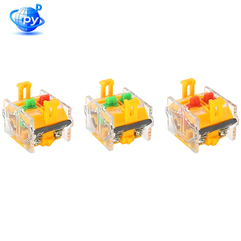 Фото Основание кнопочного_switches LA38/39 с блоками контактов 2NO2NC и 1NO1NC, электроприборы для автоматизации и управления №1