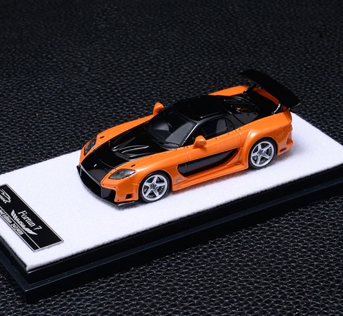 Модель автомобиля Mazda RX7 1:64 Cute Panda