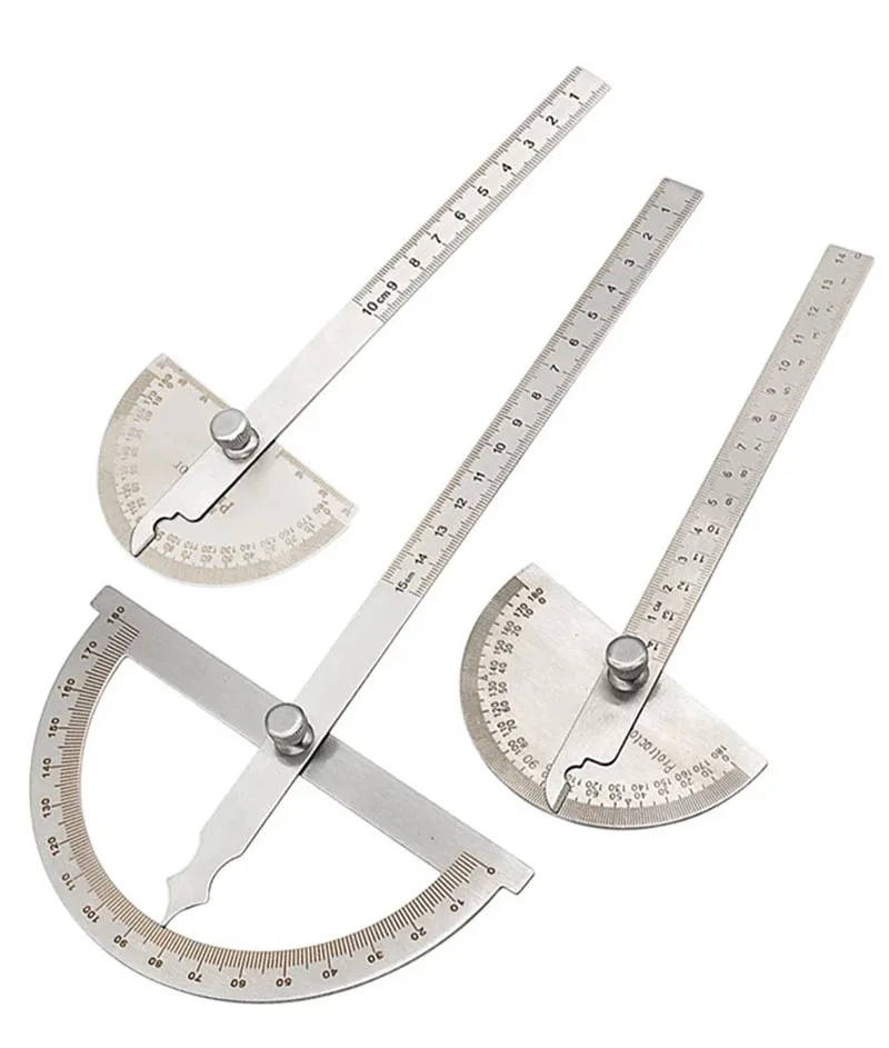1 шт. линейка-транспортир Гониометр из нержавеющей стали разделительная линейка