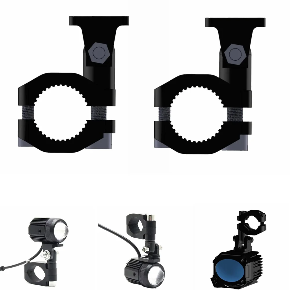 Мотоциклетный светодиодный налобный фонарь зажимы кронштейны трубчатый зажим