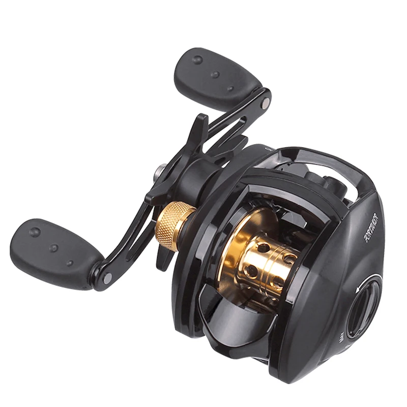 High Speed Baitcasting Reel FO Casting Fishing Centrifugal Magnetic System MAX Drag 18LB Saltwater Fishing Reel 8.1:1 enlarge