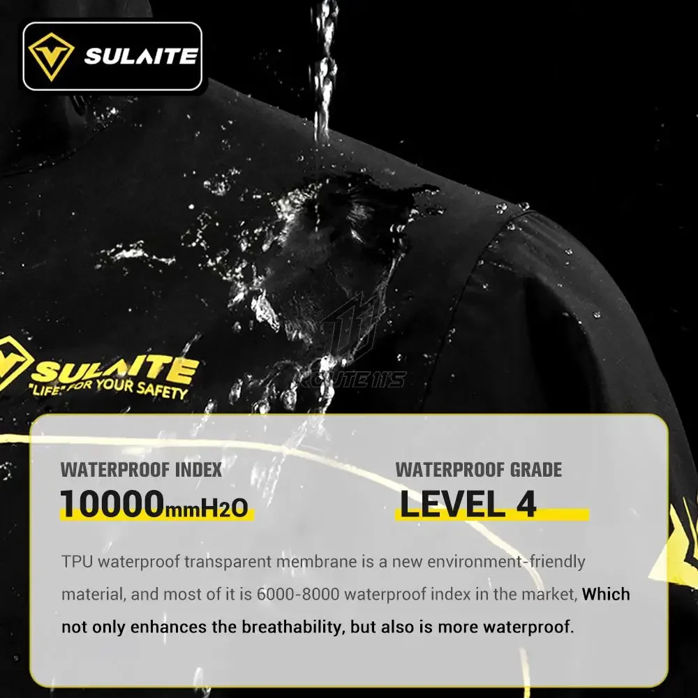 Мотоциклетный плащ для мужчин и женщин водонепроницаемый 100% мотоциклист костюм